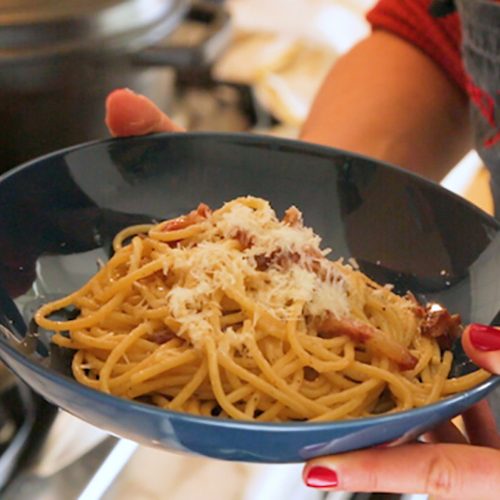 Spaghetti Alla Gricia Di Claudio Gargioli Recipe.tv