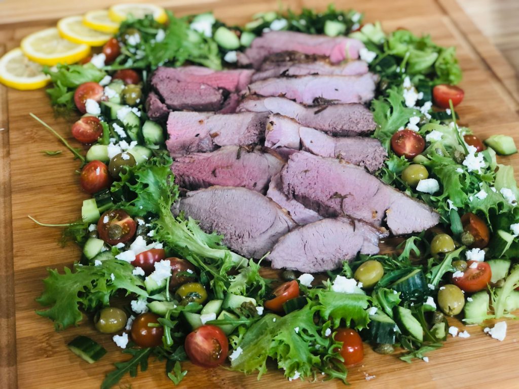 Greek Style Butterflied Leg of Lamb Recipe.tv