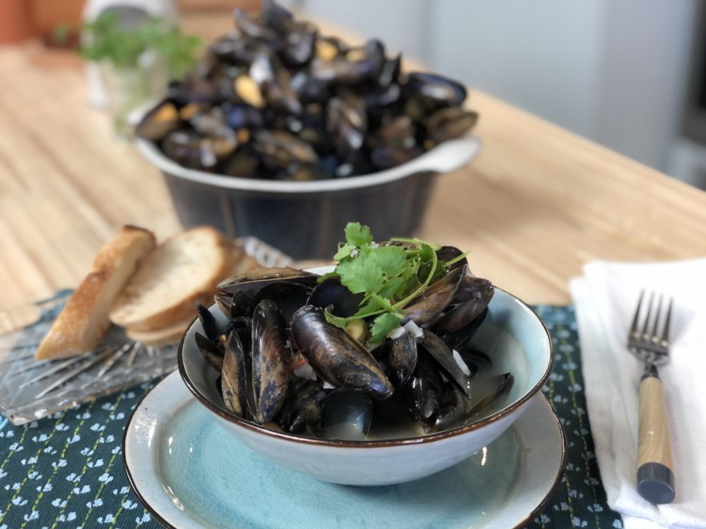 Spicy Lime Mussels Recipe.tv